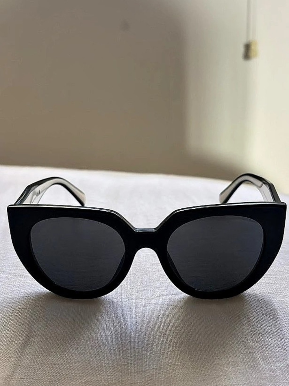 Prada Symbole Geometric Sunglasses SPR 16W Black